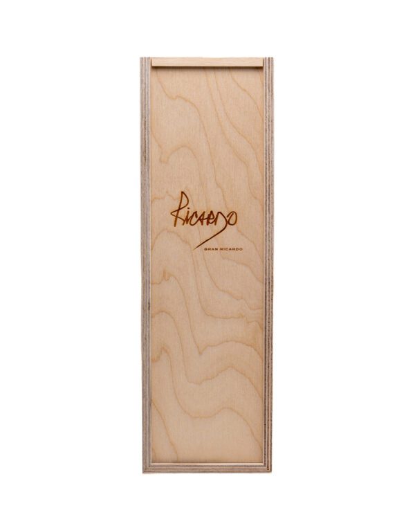 Caja de madera Gran Ricardo 750ml 1 Botella